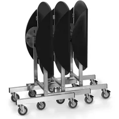 Створка боковая для тележки сервировочной 1104-80N мдф черный, изображение 2