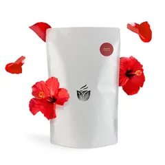 Смесь сухая для украшения напитков «Китайская роза» сахарная пудра картон,пластик