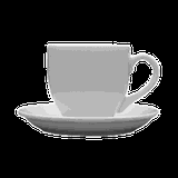 Чашка кофейная «Америка» фарфор 100мл D=67,H=60,L=100,B=67мм белый