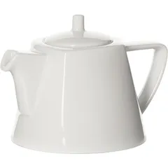 Чайник заварочный «Опшенс» с крышкой фарфор 350мл белый