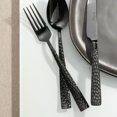 Нож столовый «Пэлас Мартеллато Трэжер Блэк» сталь нерж. ,L=22см черный, изображение 3