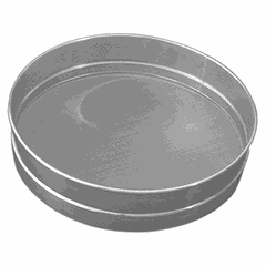 Sieve stainless steel D=25,H=7cm metal.