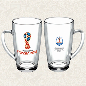 Кружка «Эмблема» XXXL стекло 400мл ,H=13,8см