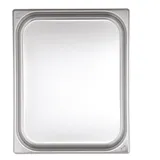 Гастроемкость GN 1/2 сталь нерж. 12,5л ,H=20,L=32,5,B=26,5см металлич.