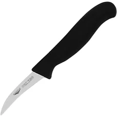 Knife for figured cutting  steel, plastic , L=175/65, B=25mm  black, metal.