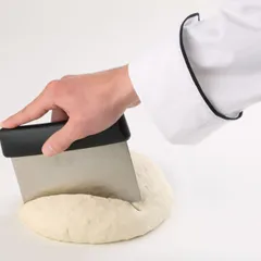 Скребок для уборки стола сталь нерж.,пластик ,L=15,1,B=11,5см металлич.,черный, изображение 2