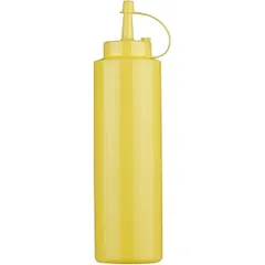 Container for sauces  polyethylene  360 ml  yellow.