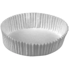 Тарталетки[1000шт] бум. пергам. D=75/90,H=23мм белый