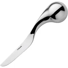 Table knife for people with disabilities. with ball handle  stainless steel , L=165/70, B=14mm  metal.