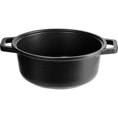 Pan cast aluminum, teflon 4.5 l D=28,H=11.5,B=37.5cm black