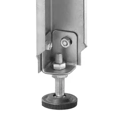 Стол производственный «Base» с бортом сталь нерж.,сталь оцинк. ,H=86,L=120,B=60см металлич., изображение 4