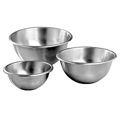 Bowl stainless steel 1.9l D=20,H=9cm metal.