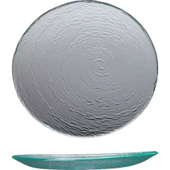 Dish "Scape Glass" round  glass  D=30cm  clear.