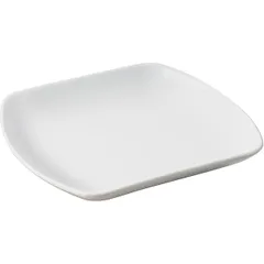 Square plate  porcelain ,H=29,L=260,B=260mm white