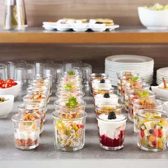 Стакан для подачи «Эскаль» стекло 310мл D=90,H=87мм прозр., изображение 2