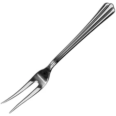 Serving fork “Byblos”  stainless steel  L=24cm  silver.