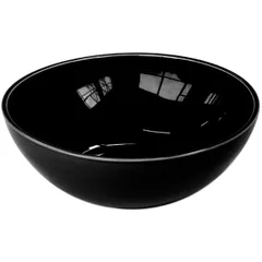 Salad bowl porcelain 2l D=250,H=85mm black