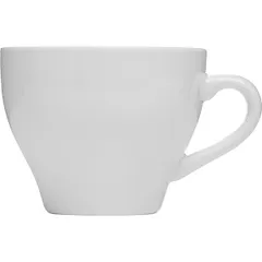 Tea cup “Kunstwerk”  porcelain  195 ml  D=83/47, H=70, L=103mm  white