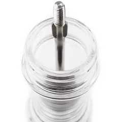 Мельница для перца «Нэнси» металлический механизм акрил D=76,H=380мм прозр.,металлич., изображение 3
