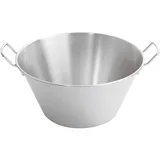 Миска 2 ручки сталь нерж. 17л D=40,H=20см