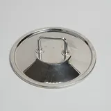 Крышка для кастрюли уцененная сталь D=180,H=60,L=195,B=195мм металлич.