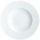 Тарелка «Сатиник» фарфор D=210,H=23мм белый