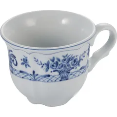 Чашка чайная «Нео Антирос» фарфор 200мл D=11/9,H=7см белый,синий