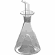 Бутылка-графин д/масла/уксуса стекло D=85,H=180мм