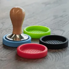 Подставка для темпера силикон D=62/74мм салатов., изображение 2