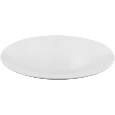 Тарелка «Опшенс» мелкая фарфор D=28см белый, изображение 2