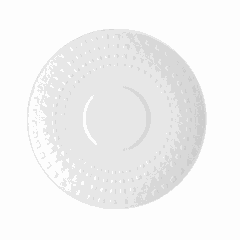 Блюдце «Сатиник» фарфор D=165,H=18мм белый