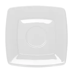 Блюдце «Виктория» фарфор ,H=15,L=170,B=170мм белый