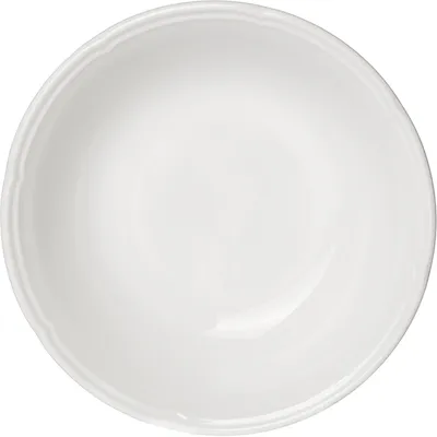 Салатник «Увертюра» фарфор 1,5л D=26,H=6см белый, Объем по данным поставщика (мл): 1 500