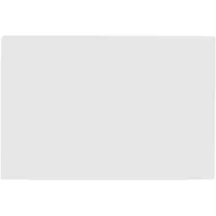 Доска разделочная пластик ,H=18,L=600,B=400мм белый