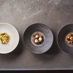 Салатник «Арборесценс» керамика 0,75л D=190,H=65мм черный,золотой, изображение 3