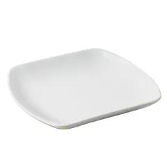 Тарелка «Клаб» квадратная фарфор ,H=29,L=260,B=260мм белый, изображение 2