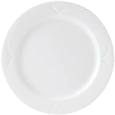 Тарелка «Бьянко» пирожковая фарфор D=15,8см белый