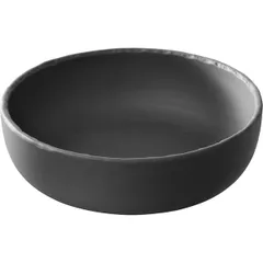 Salad bowl “Basalt”  ceramics  0.7 l  D=170, H=55mm  black, matte