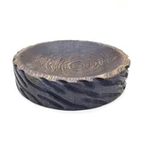 Блюдо для подачи дуб D=200,H=45мм тем.дерево