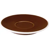 Блюдце «Тулип» D=15см коричнев.