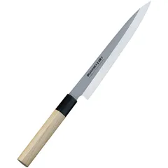 Yanagiba knife for sashimi  stainless steel, wood  L=27cm