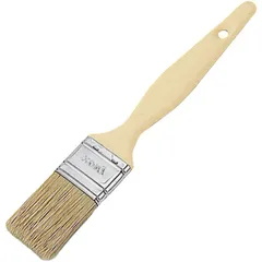 Pastry brush  plastic, natural bristles , L=255/40, B=50mm  beige, metal.