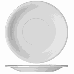 Saucer “Dunya”  porcelain  D=18cm  white