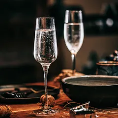 Бокал-флюте «Сублим» хр.стекло 210мл D=6,H=24см прозр., изображение 3