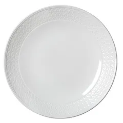 Plate “Bid Accent” deep  porcelain  D=28.5 cm  white