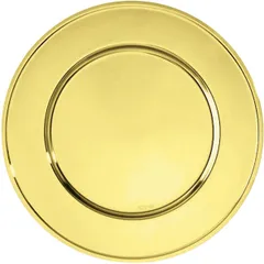 Dish “Elite Gold” stainless steel D=33cm gold