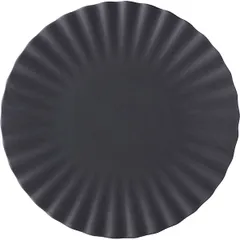 Plate “Pekoe” ceramics D=17,H=2cm black