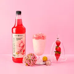 Сироп «Клубничный Пломбир» Pinch&Drop пластик 1л D=81,H=301мм розов., изображение 4