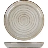 Тарелка «Поттерс» мелкая фарфор D=19см серый