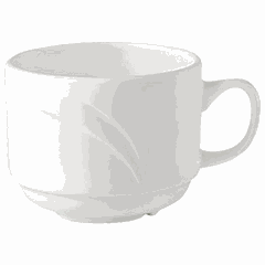 Tea cup “Alvo”  porcelain  228 ml  white